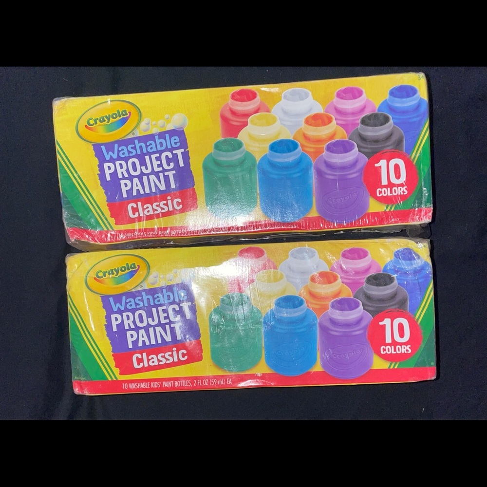 New in pack Crayola washable paints